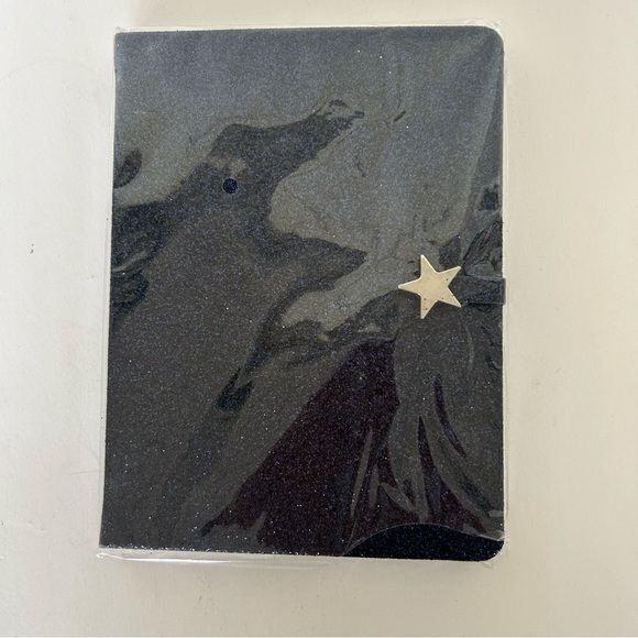 BLUE GLITTER HARDBOUND JOURNAL NWT - Picture 4 of 9